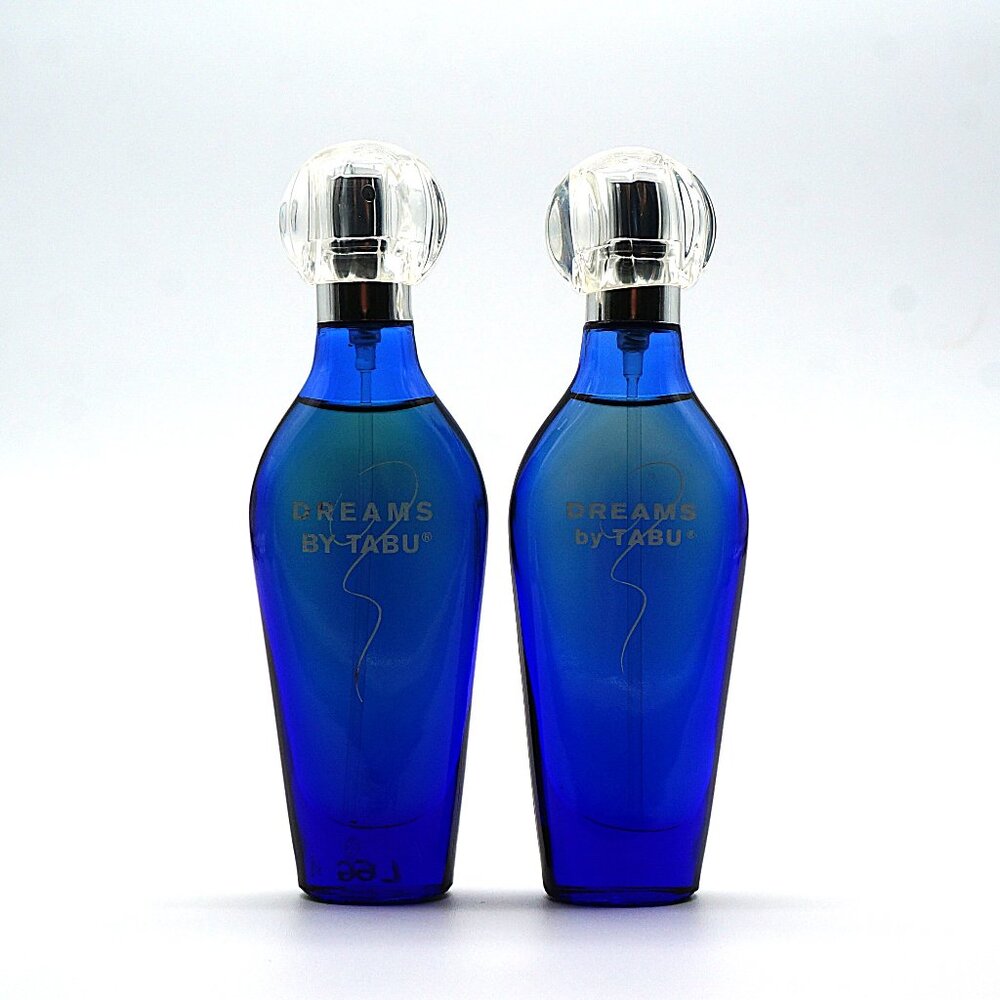 Vintage 2x Dreams by Tabu Dana 1oz EDT Spray Lot No Box